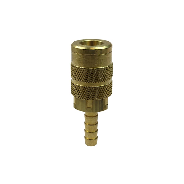 1/4" 6-Point Automotive Coupler 1/4" ID Hose